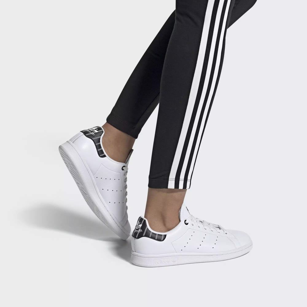 Adidas Stan Smith W Tenis Blancos Para Mujer (MX-69582)